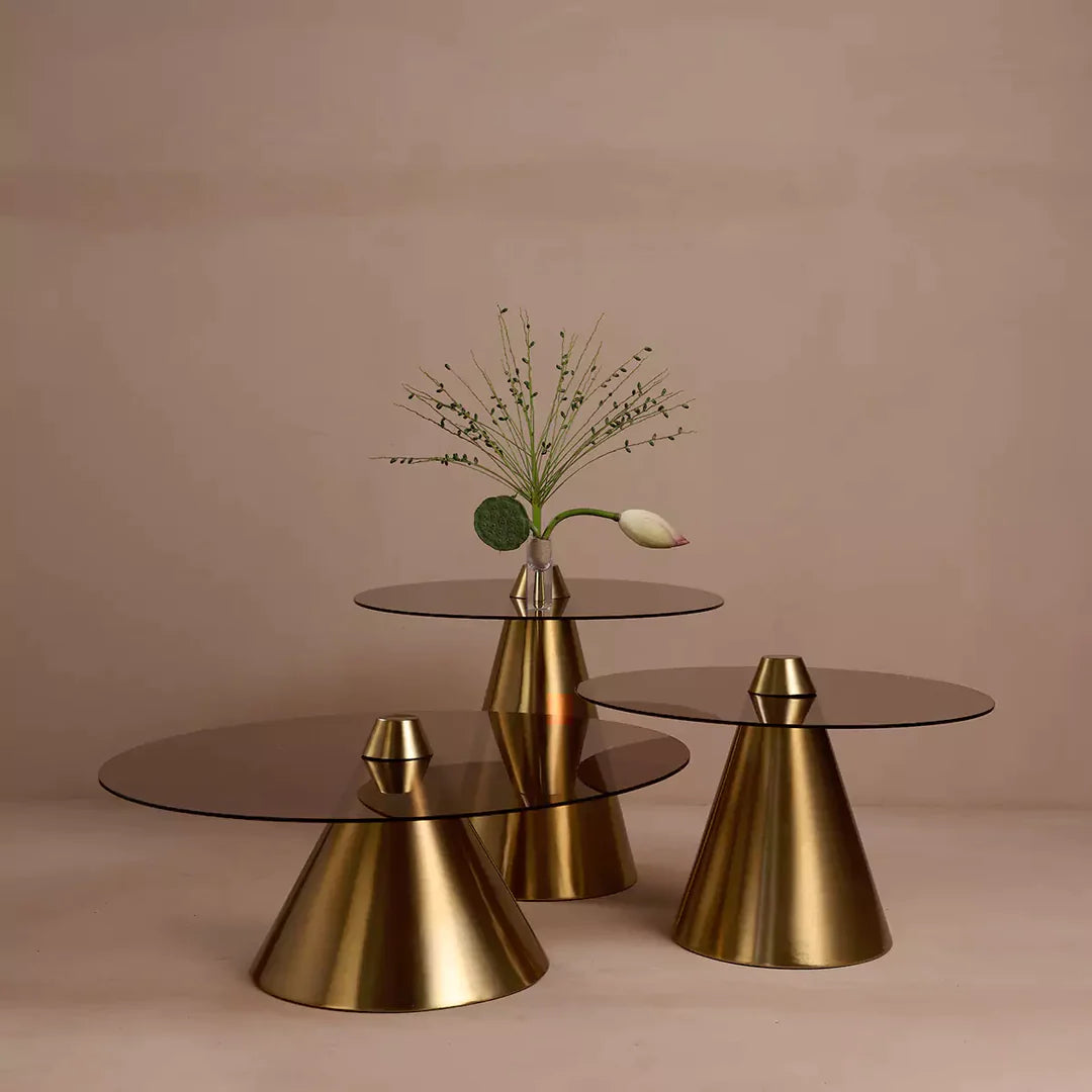 Pyramid Table set of 3 – The Decor Remedy