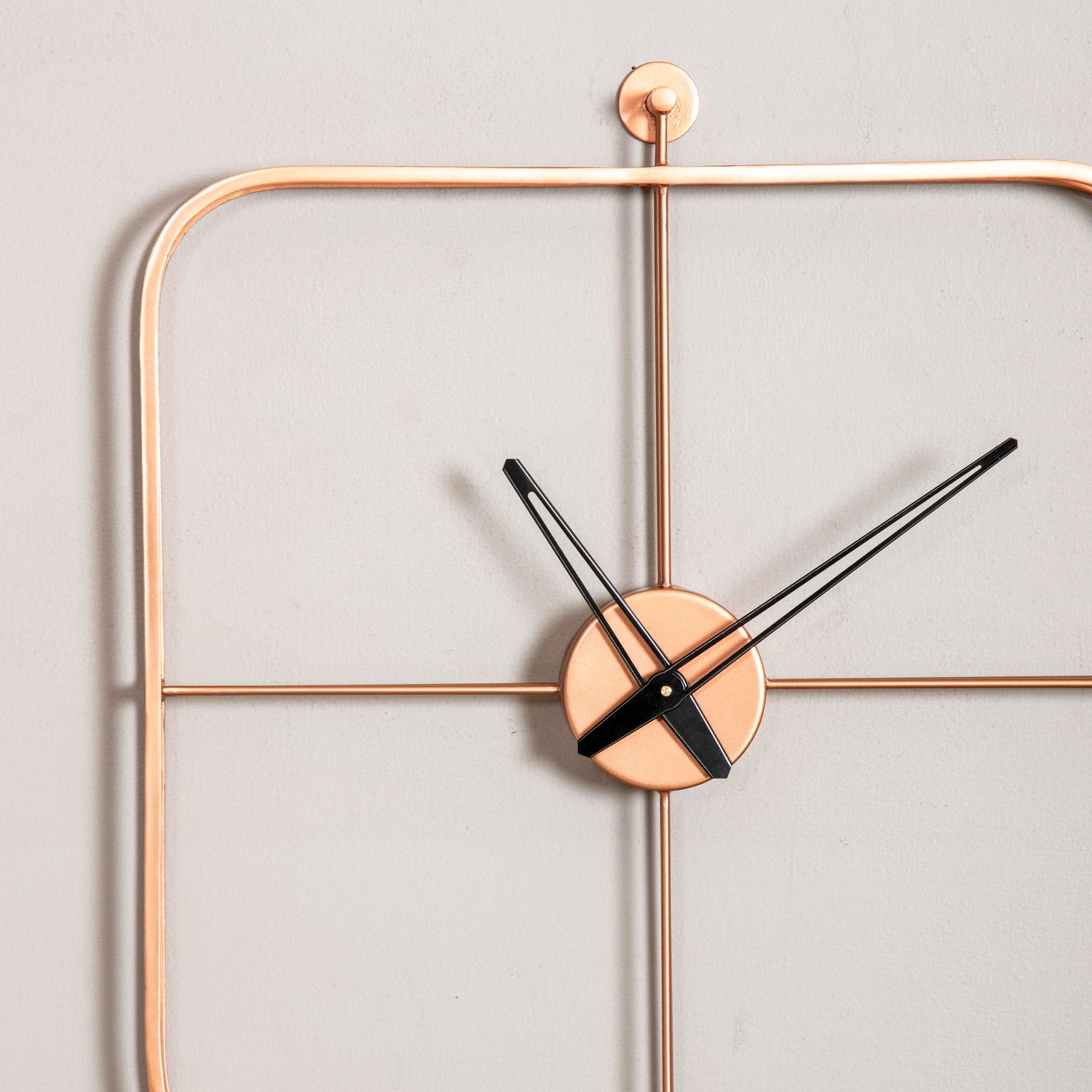 Quad Rose Gold Clock The Decor Remedy